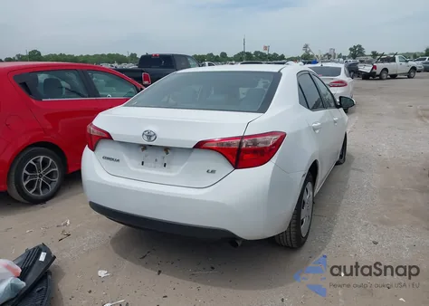 2019 Toyota Corolla Le from USA, damaged, VIN 2T1BURHE6KC243340
